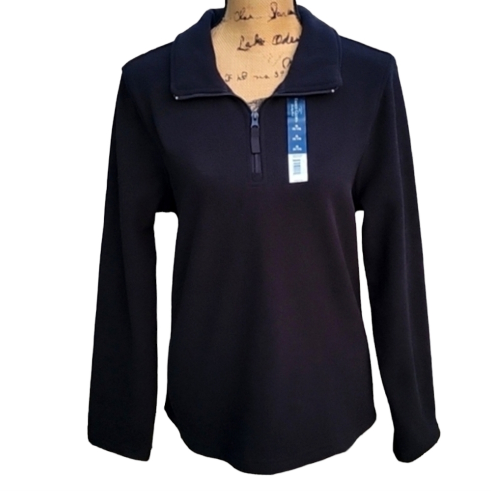 NEW Soft Fleece Quarter-Zip Pullover